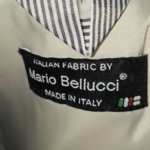 J crew Mario Bellucci gray suit.